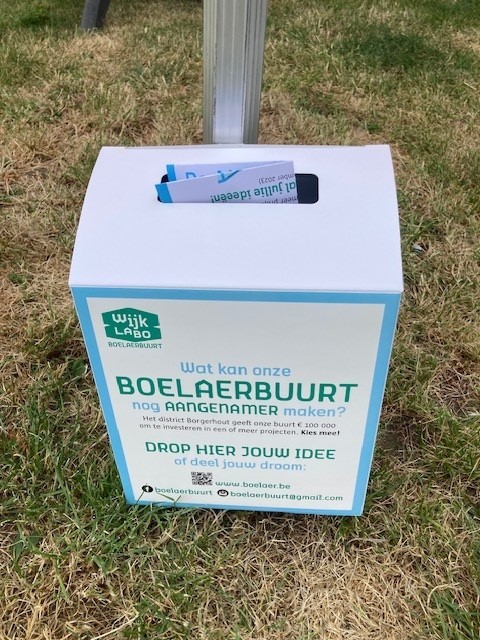 Foto van ideeënbus